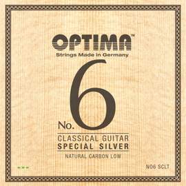 Optima No.6 Classical Guitar Special Silver Low Carbon