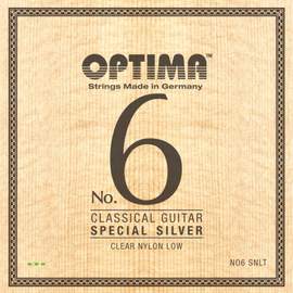 Optima No.6 Classical Guitar Special Silver Low Nylon