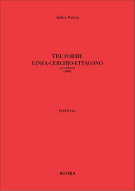 Andrea Portera: Tre forme linea-cerchio-ettagono