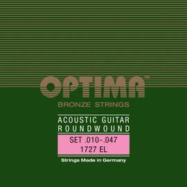Optima Bronze Acoustics Guitar Set, Extra Light