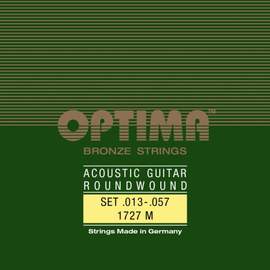 Optima Bronze Acoustics Guitar Set, Medium