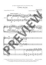 Rutter, John: Come, my joy Product Image