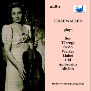 Luise Walker plays Sor Tarrega Savio Walker Llobet Uhl Ambrosius Albénitz
