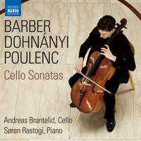 Barber; Dohnányi; Poulenc: Cello Sonatas