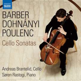 Barber; Dohnányi; Poulenc: Cello Sonatas