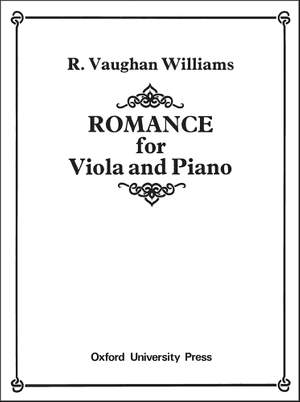 Vaughan Williams, Ralph: Romance for Viola and Piano