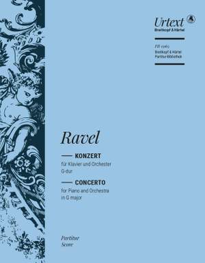 Ravel, Maurice: Piano Concerto in G major