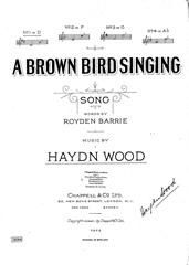 Haydn Wood: A Brown Bird Singing
