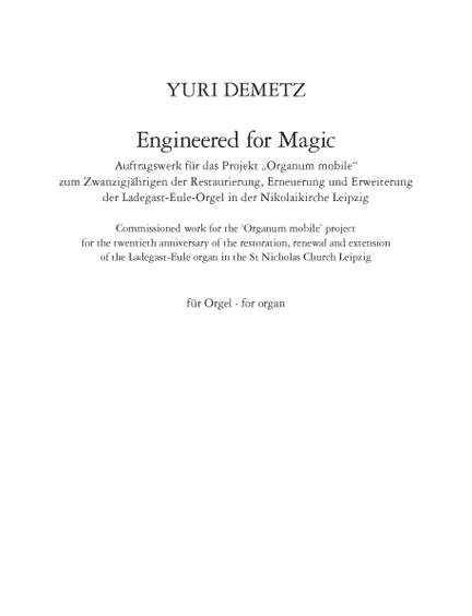 Yuri Demetz: Engineered For Magic