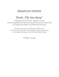 Sebastian Heindl: Etude 'The Lost Sheep'