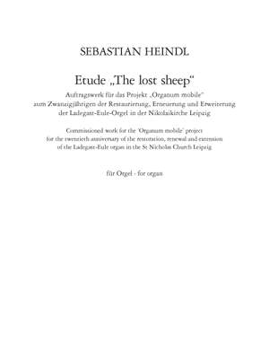 Sebastian Heindl: Etude 'The Lost Sheep'