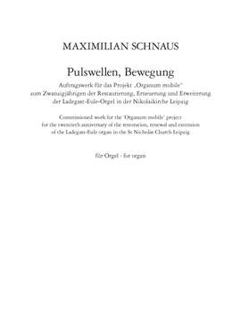 Maximilian Schnaus: Pulswellen, Bewegung