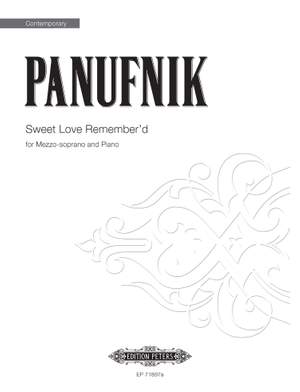 Roxanna Panufnik: Sweet Love Remember’d