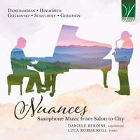 Nuances - Saxophone Music from Salon to City