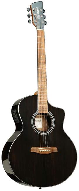 Brunswick BTK60 Grand Auditorium Electro/Cut Ebony