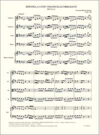 Giovanni Battista Martini: Sinfonia a 4 con violoncello obbligato(HH.32 n. 6)