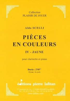 Aldo Scelli: Pièces en Couleurs - 4. Jaune