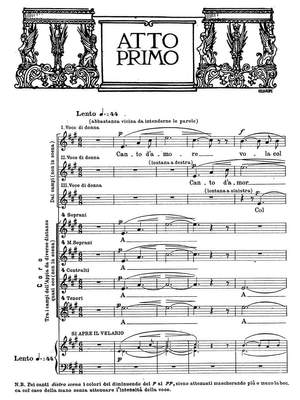 Boito, Arrigo: Nerone (Vocal score, Italian libretto)