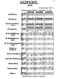 Jadassohn, Salomon: Sinfonie Nr. 2 in A-Dur op. 28