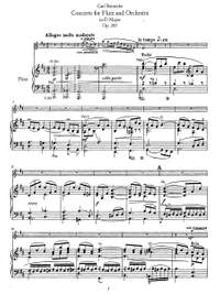 Reinecke, Carl: Concerto for Flute and Orchestra Op. 283 (Piano reduction and solo part)