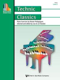 Bastien, Lisa: Technic Classics Level 3