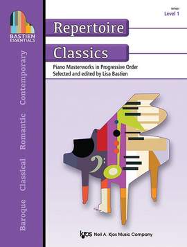 Bastien, Lisa: Repertoire Classics Level 1