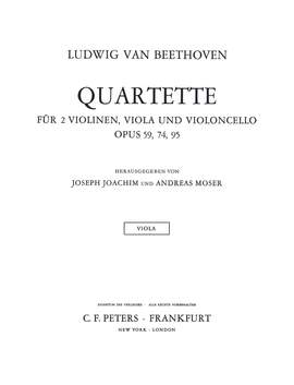 Ludwig van Beethoven: String Quartets Complete Vol.2 Opus 59. 74 and 95