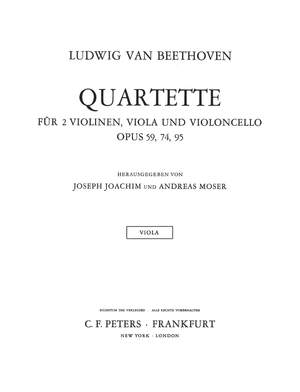 Ludwig van Beethoven: String Quartets Complete Vol.2 Opus 59. 74 and 95