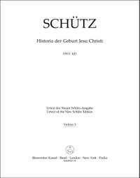 Schutz, Heinrich: Historia der Geburt Jesu Christi, SWV 435