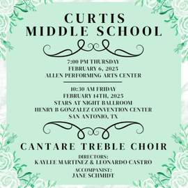 2025 TMEA: Curtis Middle School Cantare Treble Choir