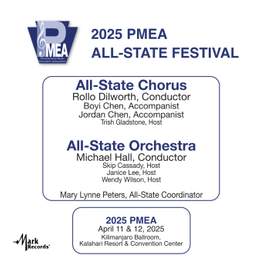 2025 PMEA: All-State Chorus & All-State Orchestra