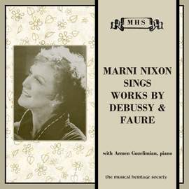 Marni Nixon Sings Works by Debussy & Faure