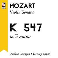 Mozart: Violin Sonata in F Major, K. 547