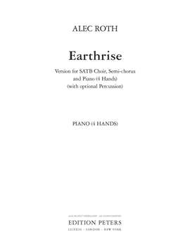 Alec Roth: Earthrise (Piano Accompaniment)