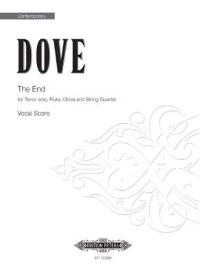 Jonathan Dove: The End (Vocal Score)