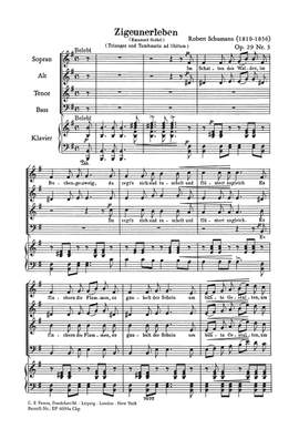 Robert Schumann: Zigeunerleben