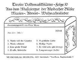 Moser, P: Tiroler Volksmusikblätter 10