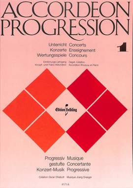 Dräger, J: Accordeon progression 1 leicht