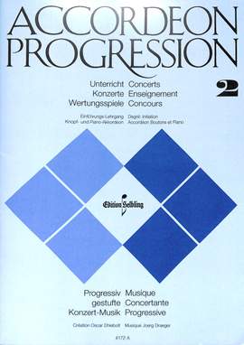 Dräger, J: Accordeon progression 2 Vorstufe