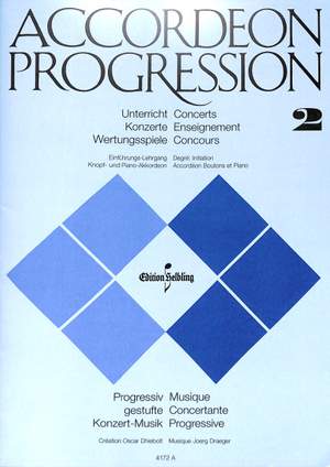 Dräger, J: Accordeon progression 2 Vorstufe
