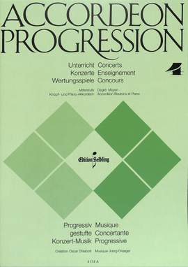 Dräger, J: Accordeon progression 4 Mittelstufe
