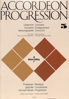 Dräger, J: Accordeon progression 5 Oberstufe