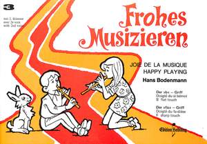 Bodenmann, H: Frohes musizieren 3