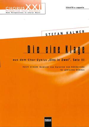Kalmer, S: Die eine Klage (eins in zwei 3)