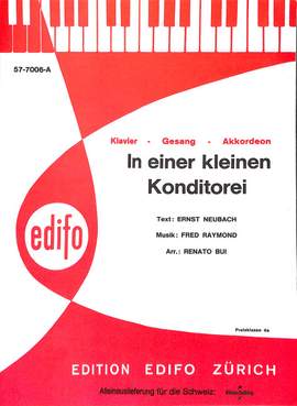 Raymond, F: In einer kleinen Konditorei