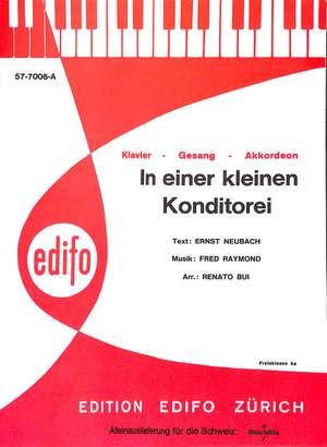 Raymond, F: In einer kleinen Konditorei