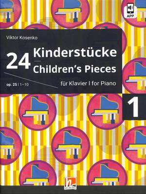 Kosenko, V: 24 Kinderstücke 1 op 25
