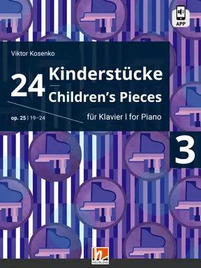 Kosenko, V: 24 Children's Pieces Op. 25