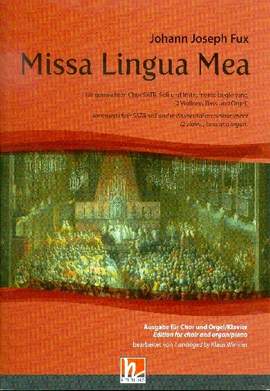 Fux, J J: Missa lingua mea
