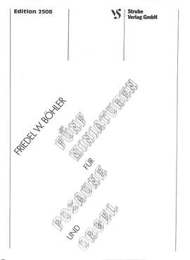 Boehler, F W: 5 Miniaturen